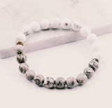 Agate Beads Filament Bracelet