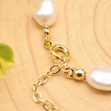 Baroque freshwater pearl bracelet