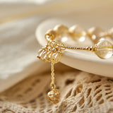 Natural Blonde Crystal Bracelet Transfer Lucky