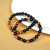 Yellow Tiger Bracelet Black Agate Combination Bracelet