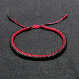 Red Rope Retro Ethnic Style Handmade Hand Rope