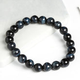 Natural Tiger Eye Stone Men's Bracelet