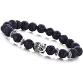 Pure Gold Piqiu Agate Bracelet Male Color-Changing Obsidian Bracelet Bracele