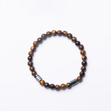 Black Agate man's Bracelet