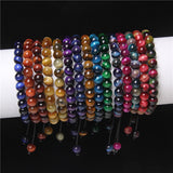 Natural Tigereye Woven Bracelet For Women