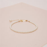 3mm Mini Pearl Slim Bracelet