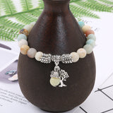 Lucky Tree Agate Mosha Bracelet