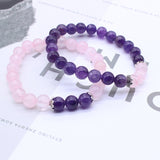 Eternal Grace - Amethyst Lotus Spirit Bracelet