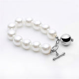 Imitation pearl bracelet