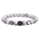 Natural Stone Frosted Yellow Tiger Eye Bracelet Fashion