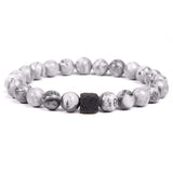 Natural Stone Frosted Yellow Tiger Eye Bracelet Fashion