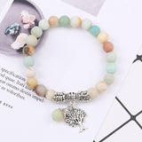 Lucky Tree Agate Mosha Bracelet