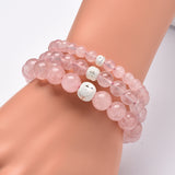 Crystal Clear Love - Natural Crystal Powder Bracelet