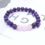 Eternal Grace - Amethyst Lotus Spirit Bracelet