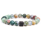 Natural Stone Frosted Yellow Tiger Eye Bracelet Fashion