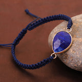Fashion Personality Water Drop Lapis Lazuli Bracelet