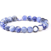 8mm Green Gold Tiger Eye Yoga DIY Agate Bead Bracelet