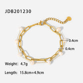 French Elegant Bracelet Women's Freshwater Pearl Bracelet