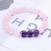 Eternal Grace - Amethyst Lotus Spirit Bracelet