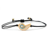 Conch Red Rope Simple Bracelet