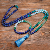 Natural Stone 8MM108 Jewelry Set Lapis Lazuli Jewelry