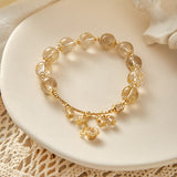 Natural Blonde Crystal Bracelet Transfer Lucky