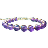 14K Gilded Winding Bracelet Crystal