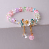 Fashionable Personality Colorful Popcorn Crystal Bracelet
