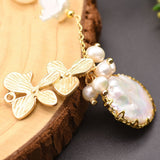 Baroque freshwater pearl bracelet