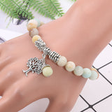 Lucky Tree Agate Mosha Bracelet