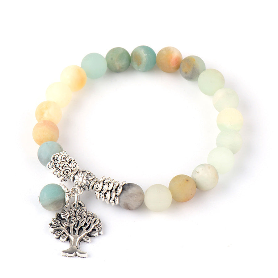 Lucky Tree Agate Mosha Bracelet